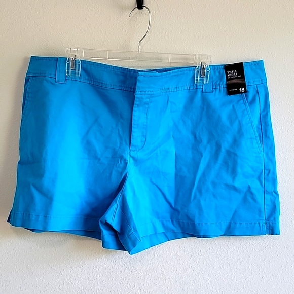 [*3 Items For $20 In Bundle*] New York & Company Blue shorts - Picture 1 of 6